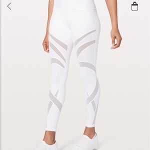 Lululemon Wunder Under HR Tight Mesh